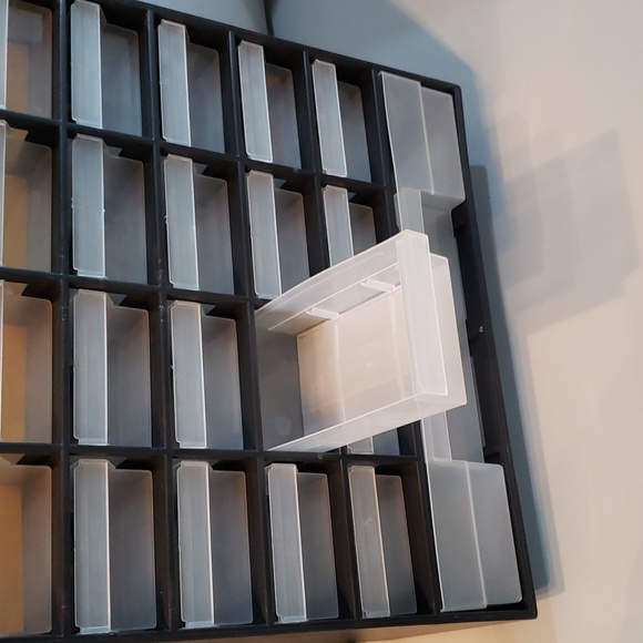 Plastic Storage Drawers 33 Compartment Organizer Tools Crafts Beads Jewels - Picture 3 of 7